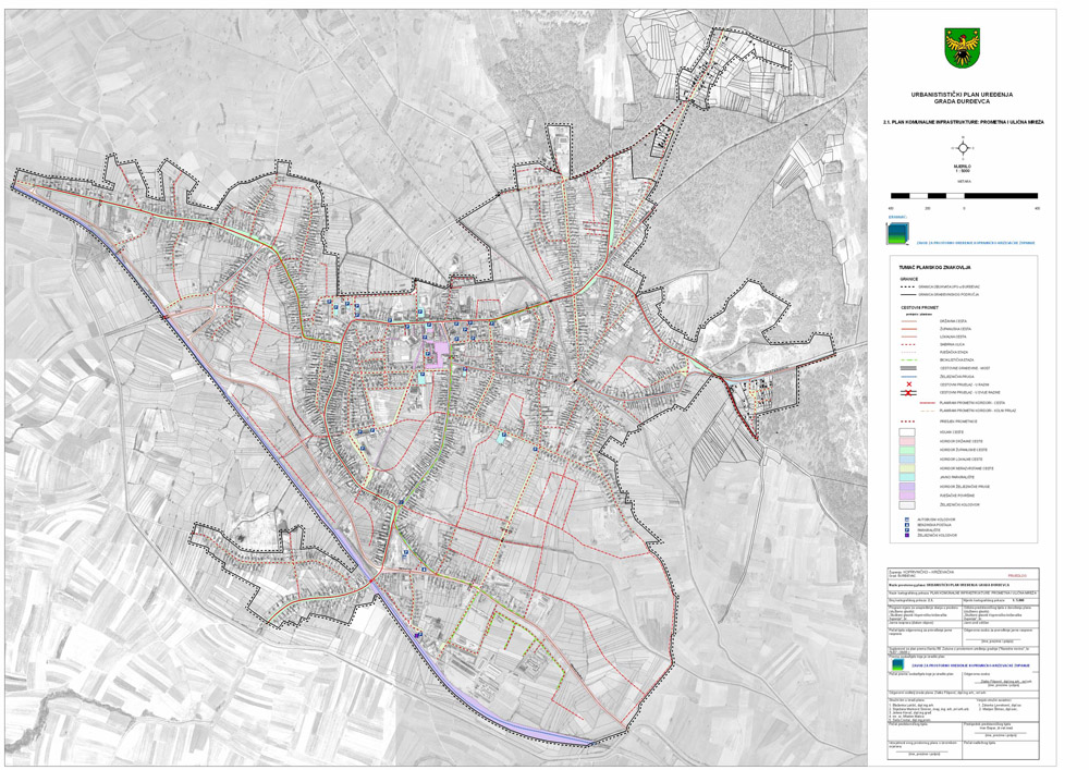 Plan komunalne infrastrukture - Prometna i ulična mreža